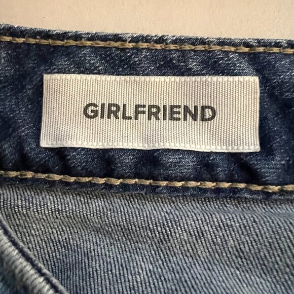 Torrid Plus Girlfriend Mid=Rise Embroidered Follow Your Heart Jeans - Picture 9 of 12